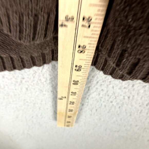 Vtg Arizona Jean Co Brown Sweater Crew Neck Size L 90s Skate y2k Blink Punk - Picture 5 of 5